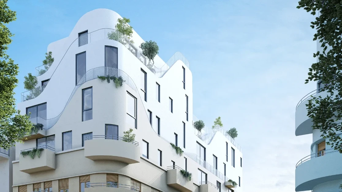 פנינה אדריכלית: נותרו דירות אחרונות לאיכלוס מיידי בפרויקט השימור היוקרתי בית מטלון בתל-אביב